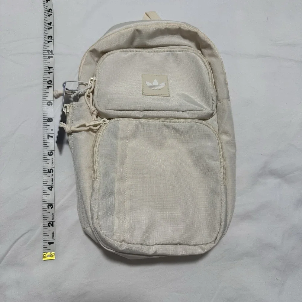 Adidas Utility 4 Sling Crossbody Bag Wonder White Unisex OSFA New With Tags